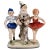 Three Children Walking Figurine by Dakon, 1930s For Sale