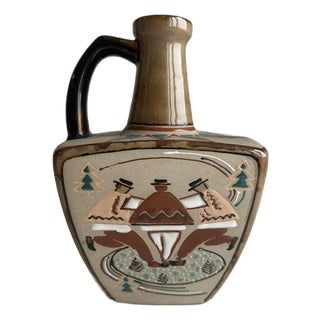 Highlanders Ceramic Vase from Boris Gorbalyuk, 1960s For Sale
