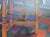Late 20th Century Large Pamela Rubin Realistic Oil on Canvas Painting of a Gateleg Table 40" X 50" For Sale - Image 5 of 7