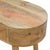 Wood Light Oak-Finish Mango Wood Curved Console Table For Sale - Image 7 of 8