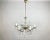 Gilt Metal Frame Crystal Ceiling Lamp For Sale - Image 10 of 10