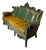 Rococo Sofa in Leather For Sale
