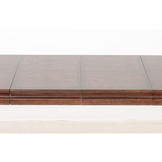 Henredon Mahogany and Elm Extending Dining Table For Sale - Image 10 of 14