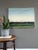 Minimalism 1991 'The Distance Between' Vintage Swedish Minimalist Original Landscape Oil Painting, Framed For Sale - Image 3 of 11