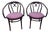 Pair of Bentwood Armchairs in the Style of Thonet For Sale