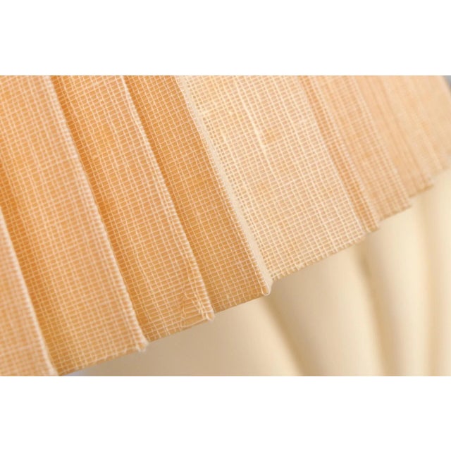 Cream Sculptural Ceramic Table Lamps - a Pair For Sale - Image 8 of 10