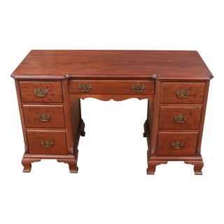 Vintage Chippendale Style Kindel Desk For Sale