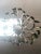 White Large Vintage 1940s Italian Wrought Iron Chandelier For Sale - Image 8 of 9