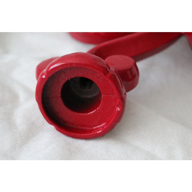 Red Wall Candleholders, 1980s, Set of 2 For Sale - Image 15 of 17