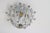 Floral Ceiling Light with White Flowers and Leaves, 1950s For Sale - Image 9 of 13