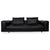 Moss Leather Three-Seater Sofa with Ottoman from COR, Set of 2 For Sale - Image 4 of 18