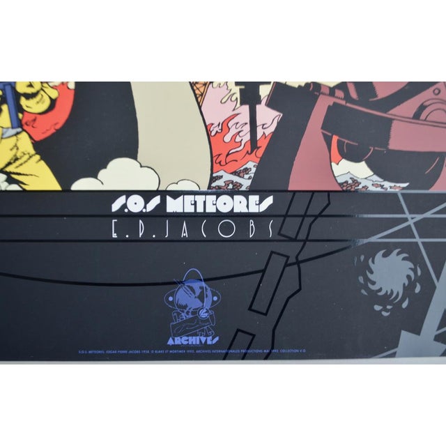 Edgar P. Jacobs, SOS Meteors, 1992, Serigraph For Sale - Image 6 of 15