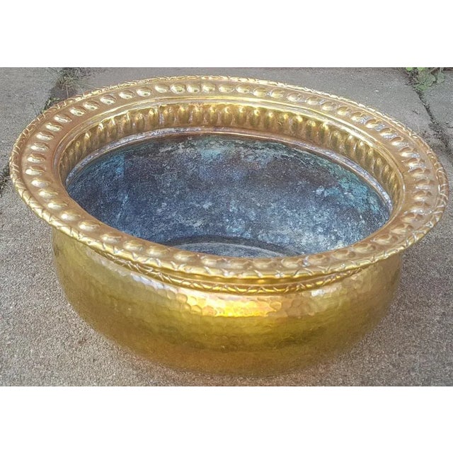 Handmade Brass Bowl by Egidio Casagrande, 1950s For Sale - Image 6 of 6