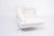 White Mid-Century White Teddy Fur Capri Sofa attributed to Johannes Andersen, 1960s For Sale - Image 8 of 18
