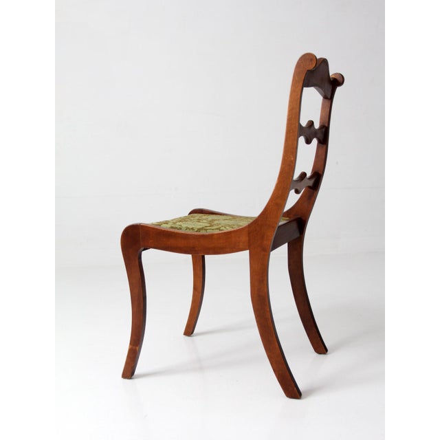 Mid-20th Century Empire Revival Side Chair by Westfield Company For Sale - Image 11 of 15