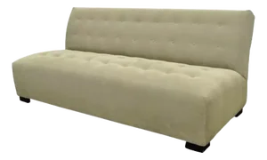 Crate & Barrel Mitchell Gold Modern Plus Armless Sofa Loveseat Couch 336-003t-20