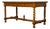 Late 19th Century French Louis XIII Oak Writing Desk With Barley Twist Legs For Sale