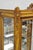 Brown Vintage French Baroque Style Carved Wood & Glass Curio China Display Cabinet For Sale - Image 8 of 16