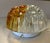 Amber Crystal Plate Glass Ceiling Light, 1978 For Sale - Image 3 of 6