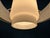 1970s Vintage Pendant Lamp in Metal and Opaline, 1970s For Sale - Image 5 of 11