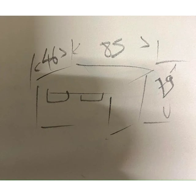 Brown French Country Dresser, 1940s For Sale - Image 8 of 9