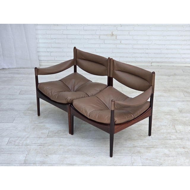 Danish Modus Modular Sofa by Kristian Vedel for Søren Wiladsen, 1974, Set of 3 For Sale - Image 17 of 18
