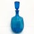 Vintage Blenko Glass Blue Decanter Design by John Nickerson 14½”H x 7”D