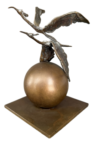 Klaus Backmund, Herons for Lufthansa, 1976, Bronze