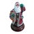 This hand-painted glass Santa lamp celebrates timeless holiday traditions. Retired, 13th edition in an annual series....
