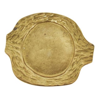Small Cast Brass Coin Holder by Carl Auböck for Werkstätte Carl Auböck, Austria, 1968 For Sale