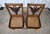 Wood Set of Antique Mahogany Chairs For Sale - Image 7 of 18