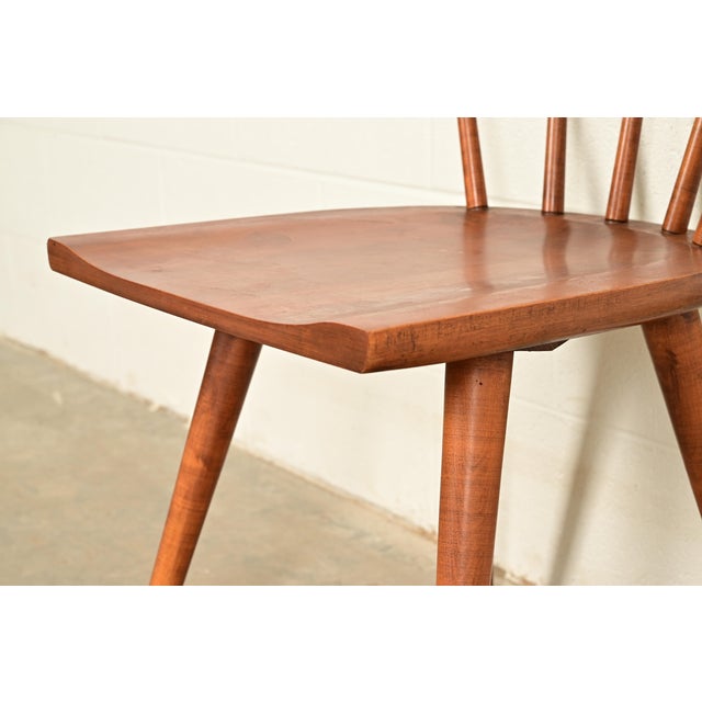 Paul McCobb Planner Group Mid-Century Modern Spindle Back Dining Chairs, Set of Four For Sale - Image 9 of 14