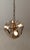 Vintage Chandelier in Brass with Smoked Bevelled Glass Discs from Sciolari, Italy, 1970s For Sale - Image 17 of 18