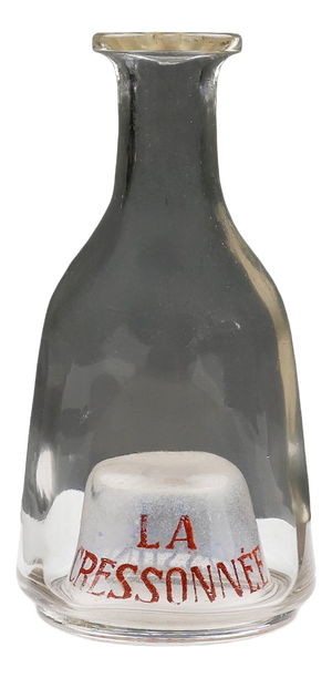 French Absinthe Glass Carafe from La Cressonnée
