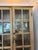 Wood Wooden Glass Cabinet For Sale - Image 7 of 8