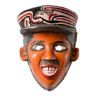 Early 20th Century Yoruba Gelede Postman Mask Nigeria Sidley Collection For Sale