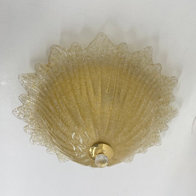 Mid-Century Italian Murano Glass Ceiling Lamp, 1970s For Sale - Image 17 of 18