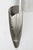 A lovely and graceful French nickel sconce Only one available