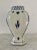 1960s Delft Hand Painted Blue and White Porcelain Vase For Sale - Image 5 of 9