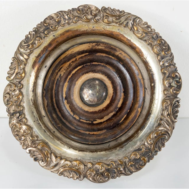 Victorian Late 19th Century English Sheffield Silver Plate Wine Coaster For Sale - Image 3 of 7