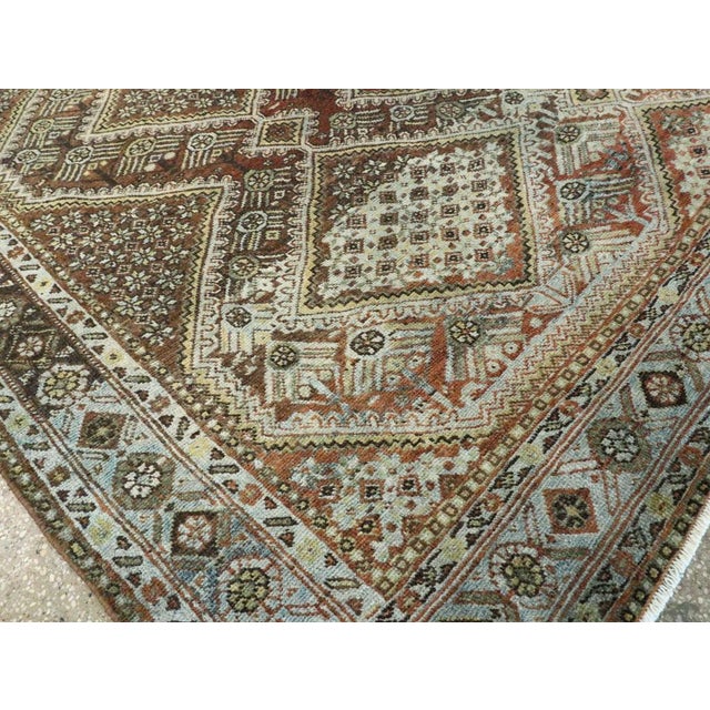 Galerie Shabab Collection Early 20th Century Persian Afshar Carpet For Sale - Image 9 of 10