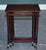 Brown Victorian Nesting Tables with Bamboo Legs, Set of 3 For Sale - Image 8 of 13