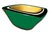 Mid 20th Century Mid-Century Modern Murano Sommerso "Geode" Art Glass Bowl, Attributed to Flavio Poli For Sale - Image 5 of 5