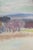 Mid 20th Century Ralph Della Volpe, Modernist Oil Painting Bucolic Valley Woods Landscape Ralph Della Volpe For Sale - Image 5 of 7