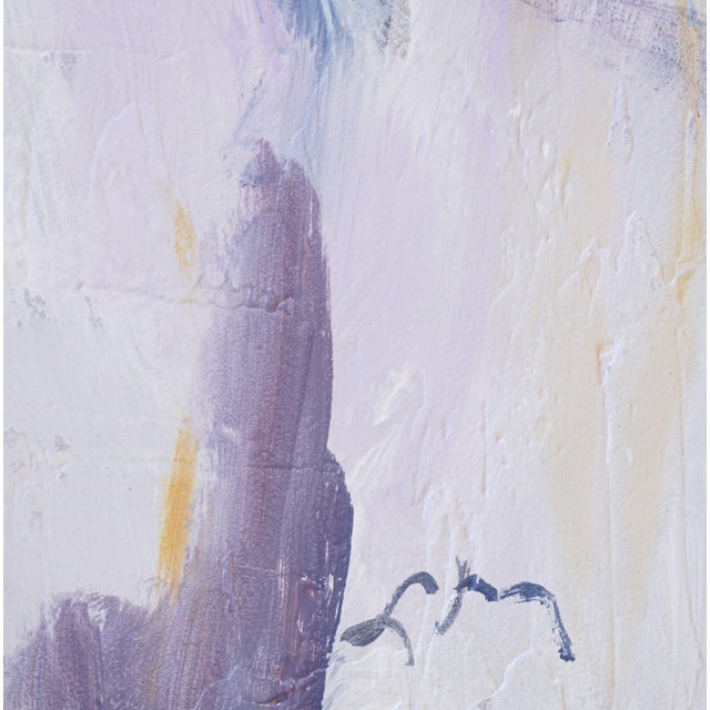 2020s "Some Assembly Required" Abstract Painting by Laurie MacMillan, Framed For Sale - Image 5 of 6