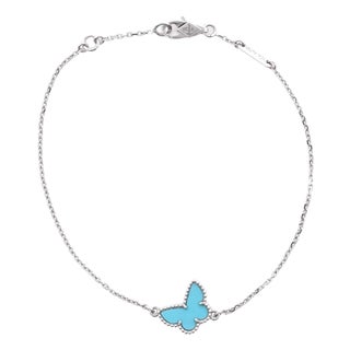 Rare Van Cleef & Arpels Sweet Alhambra Limited Edition Butterfly Bracelet For Sale