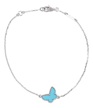 Rare Van Cleef & Arpels Sweet Alhambra Limited Edition Butterfly Bracelet