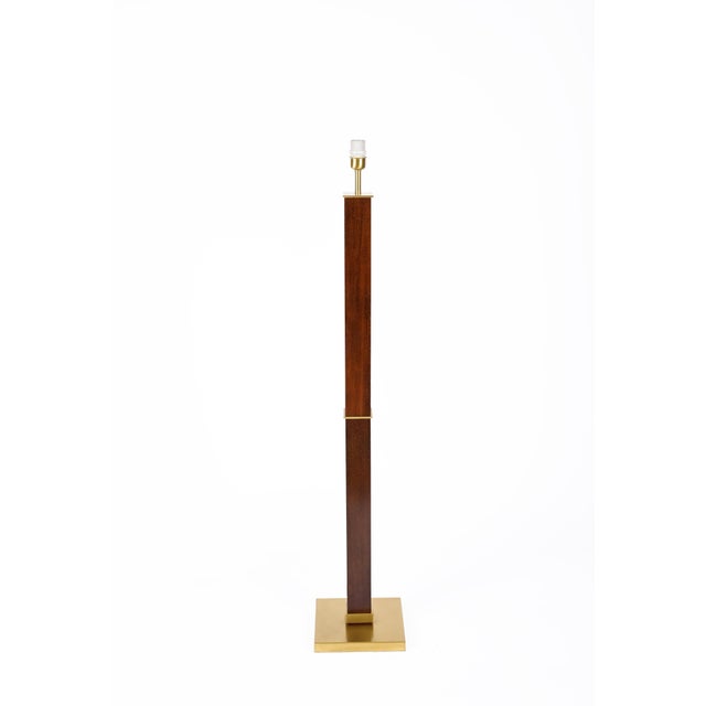 Wood Mid-Century Italian Wood and Steel Floor Lamp from Zonca Voghera, 1980s For Sale - Image 7 of 18