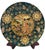 Japanese Vintage Japanese Royal Satsuma Hand-Painted Earthenware Decorative Charger For Sale - Image 3 of 12