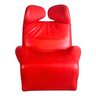 Wink Chair Armchair in Red by Toshiyuki Kita for Cassina For Sale
